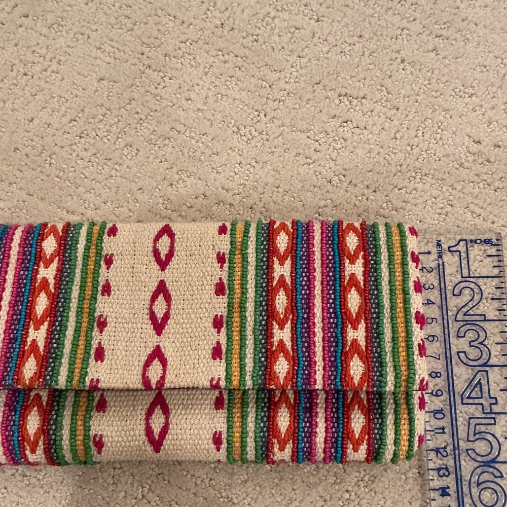 Roberta Roller Rabbit Multicolor Patterned Clutch - image 6